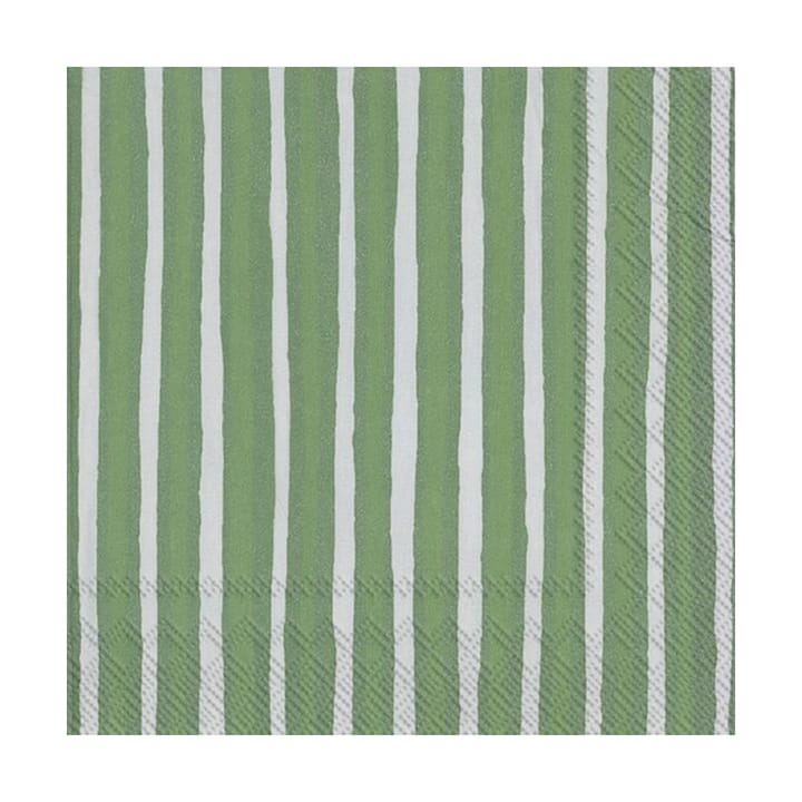 Piccolo napkin 33x33 cm 20-pack - Green-grey - Marimekko