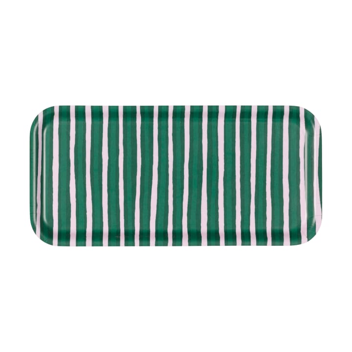 Piccolo tray 13.5x27.5 cm - Green - Marimekko