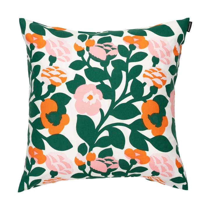 Pieni green green cushion cover 50x50 cm - Green-orange - Marimekko