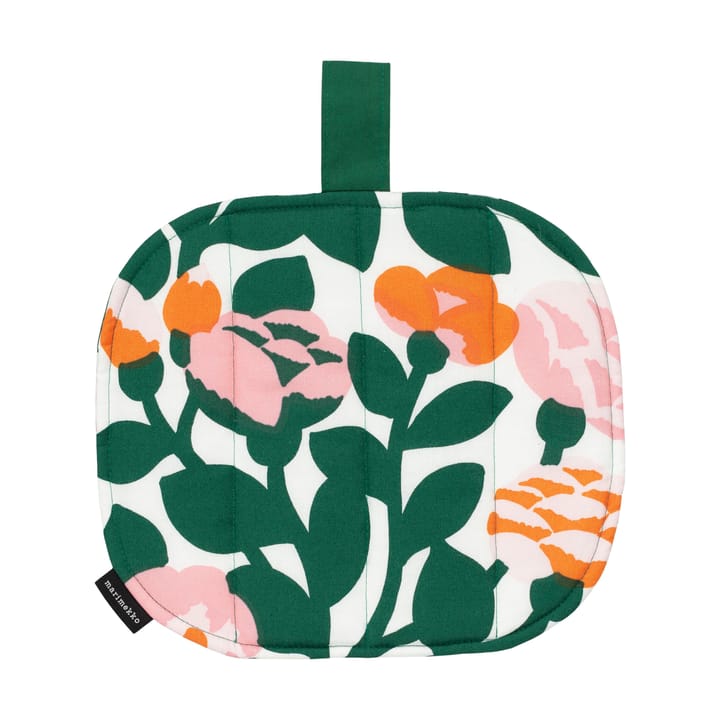 Pieni green green potholder 22x25 cm - Green-orange - Marimekko