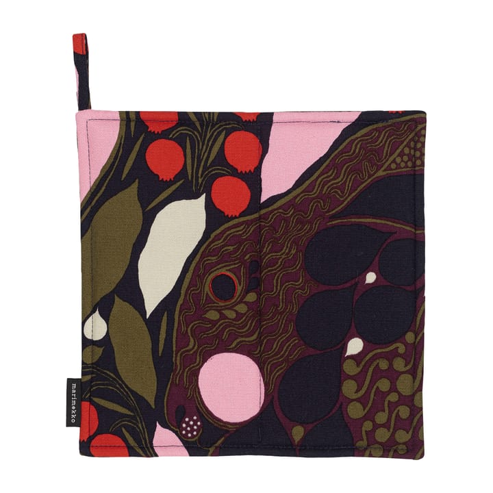 Pieni Rusakko potholder - Pink-brown - Marimekko