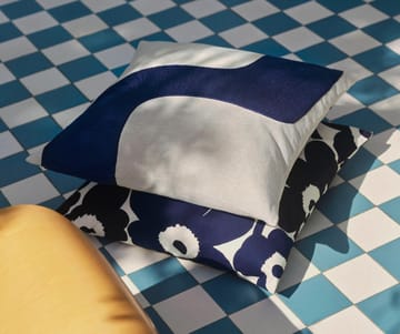 Pieni Unikko cushion cover 50x50 cm - Dark blue-cotton - Marimekko