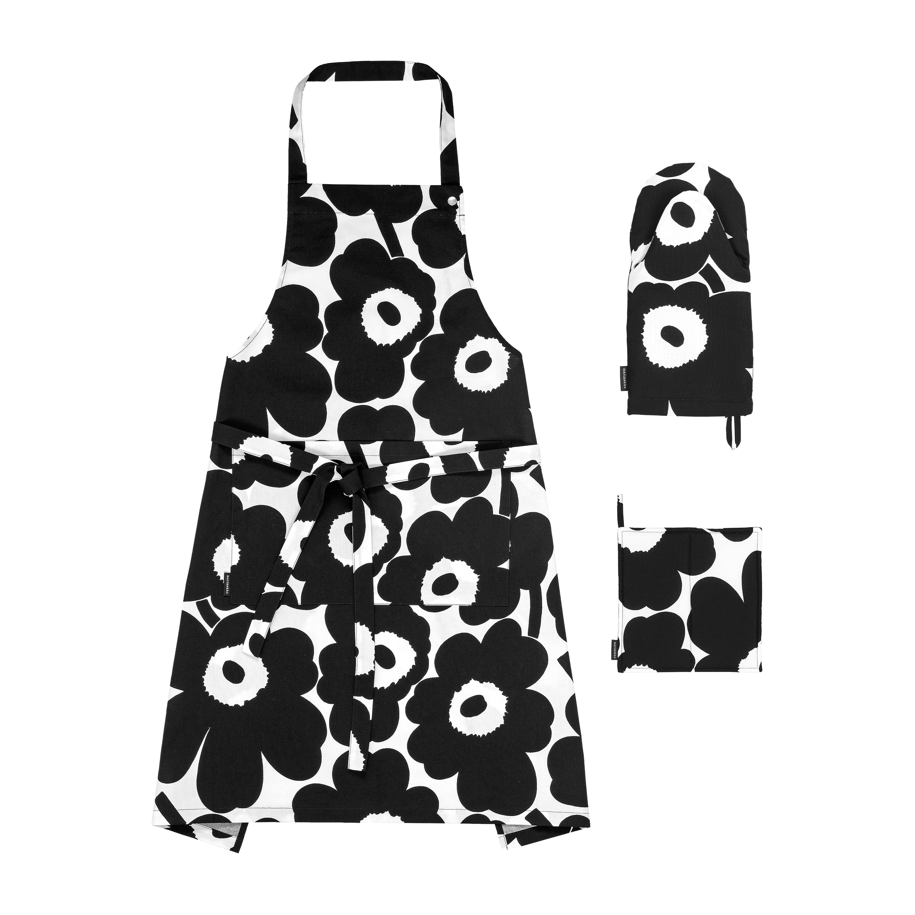 Pieni Unikko kitchen textiles set from Marimekko 