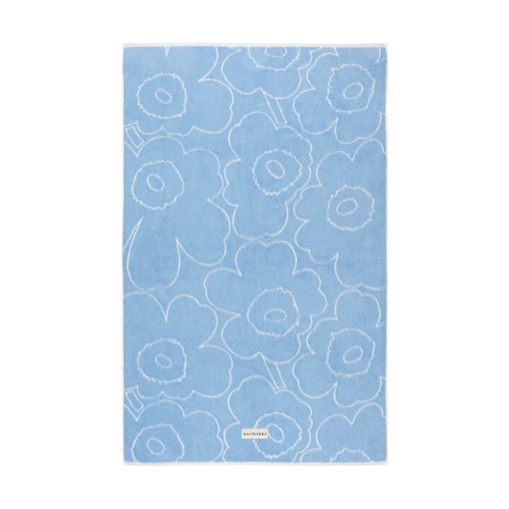 Piirto Unikko bath towel 100x160 cm - Blue - Marimekko