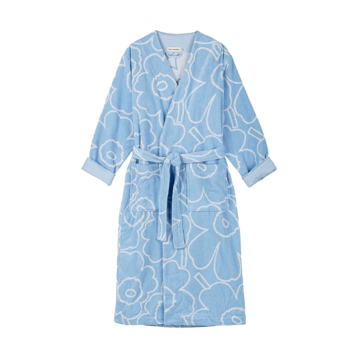 Piirto Unikko bathrobe blue - L - Marimekko