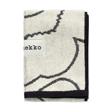 Piirto Unikko guest towel 30x50 cm - Ivory-black - Marimekko