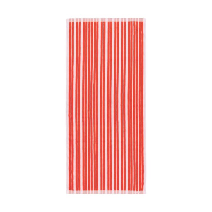 Raide bath towel 70x150 cm - Red-light pink - Marimekko