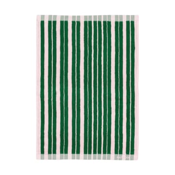 Raide towel 50x70 cm - Green-light pink - Marimekko