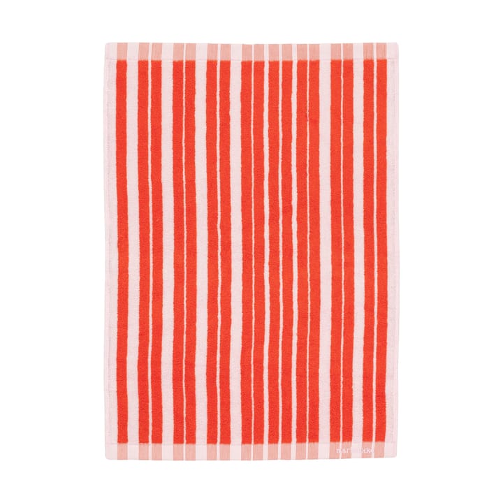 Raide towel 50x70 cm - Red-light pink - Marimekko