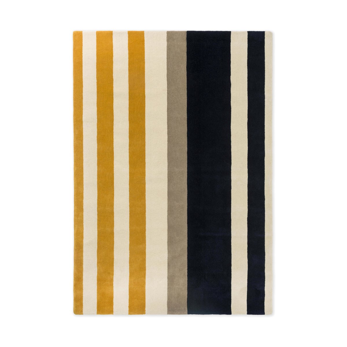 Marimekko Ralli wool rug Yellow, 140x200 cm