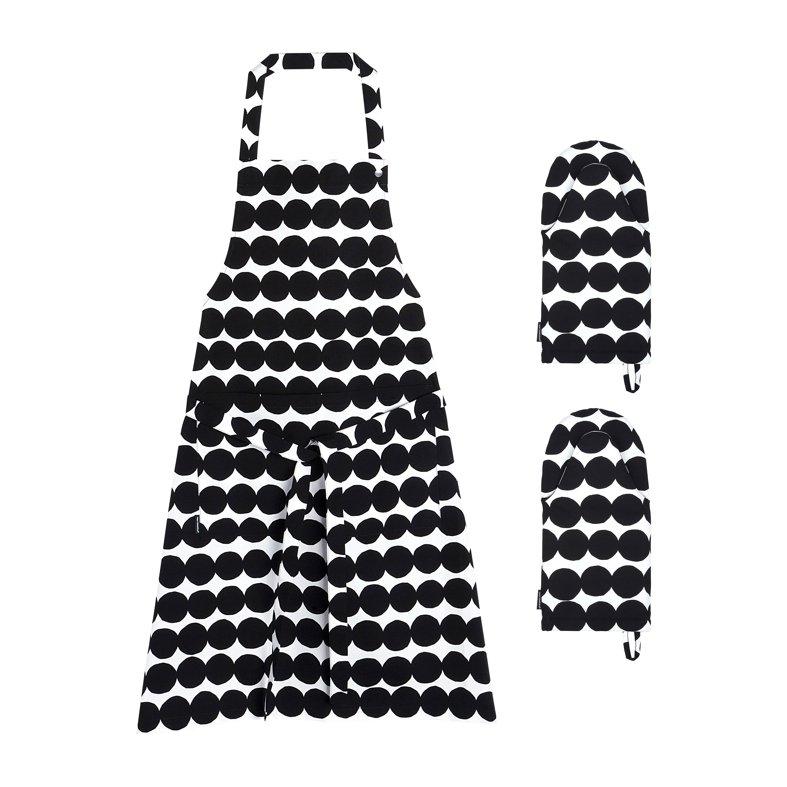 Räsymatto kitchen textiles set from Marimekko 