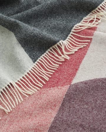 Sambara blanket 140x180 cm - Off white-red-brown - Marimekko