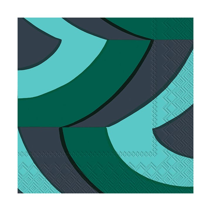 Savanni napkin 33x33 cm 20-pack - Green - Marimekko