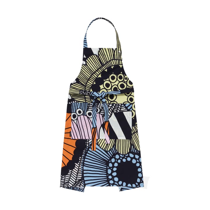 Siirtolapuutarha apron - White-yellow-orange-light blue - Marimekko