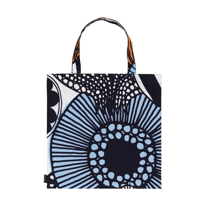 Siirtolapuutarha bag 43x44 cm - White-yellow-orange-light blue - Marimekko