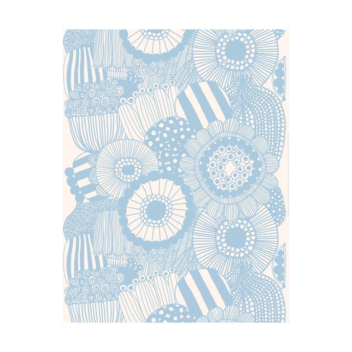 Siirtolapuutarha fabric - Beige-blue - Marimekko