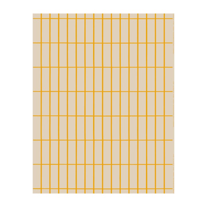 Tiiliskivi fabric cotton-linen - Linen-yellow - Marimekko