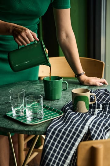 Tiiliskivi mug 40 cl - Dark green - Marimekko