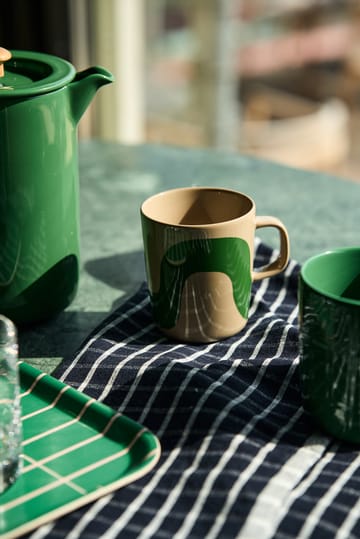 Tiiliskivi mug 40 cl - Dark green - Marimekko