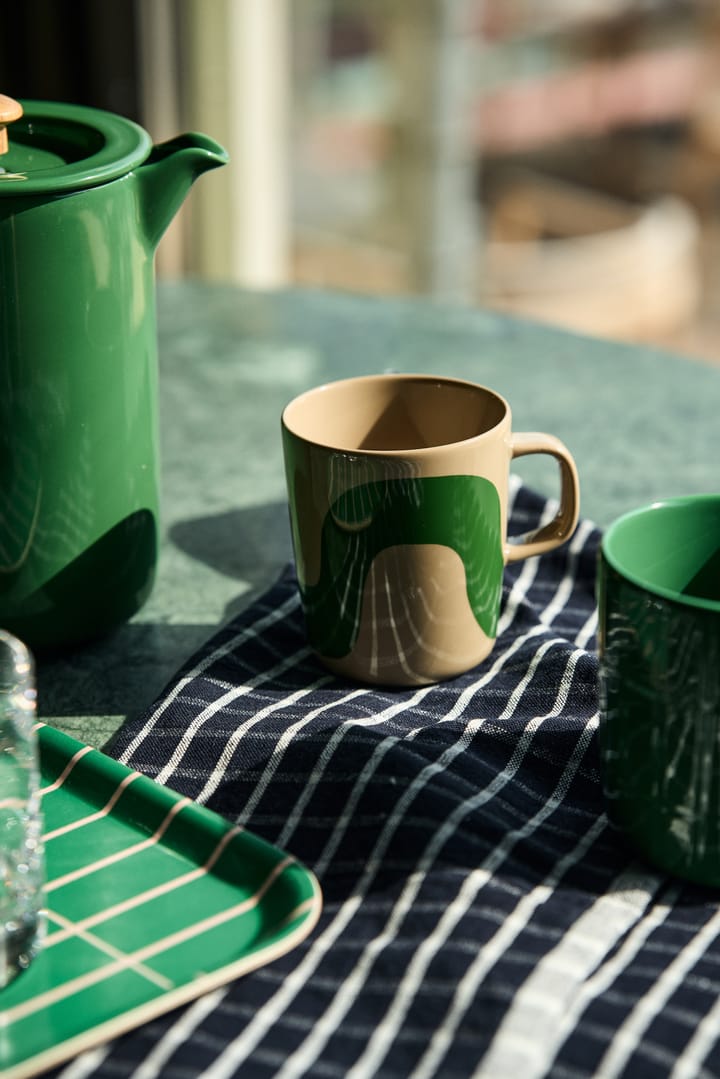 Tiiliskivi mug 40 cl, Dark green Marimekko