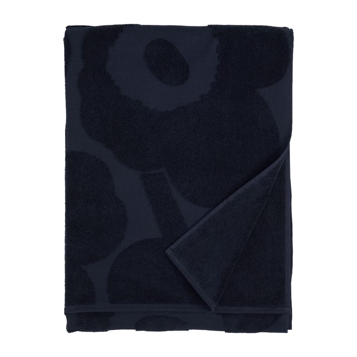 Unikko bath towel 70x150 cm - Dark blue - Marimekko