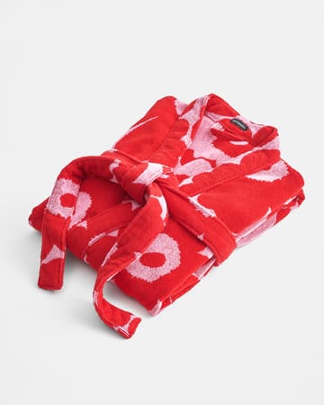 Unikko bathrobe - Red, L - Marimekko