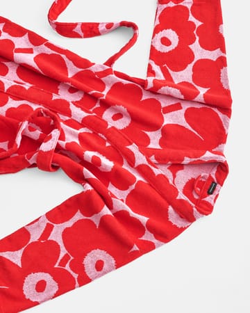 Unikko bathrobe - Red, L - Marimekko