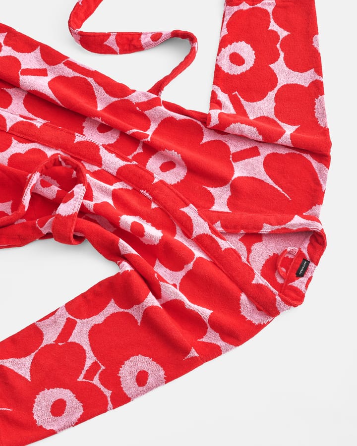 Unikko bathrobe, Red, L Marimekko