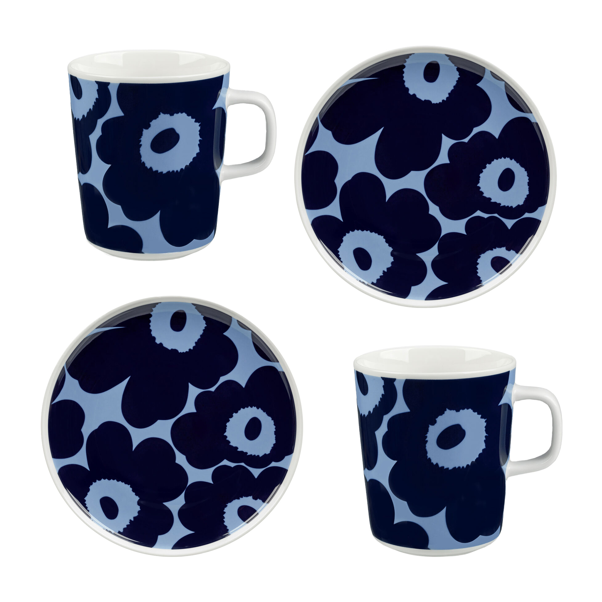 Unikko breakfast set from Marimekko 