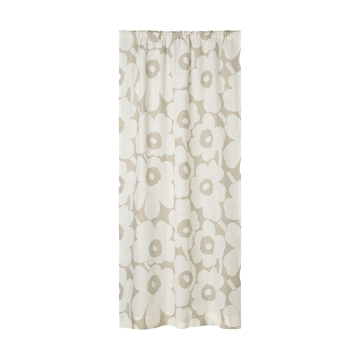 Unikko curtain 135x250 cm - Light grey- off white - Marimekko