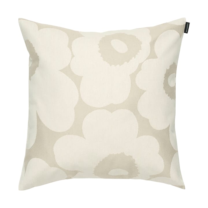 Unikko jacquard cushion cover 50x50 cm - Ecru - Marimekko