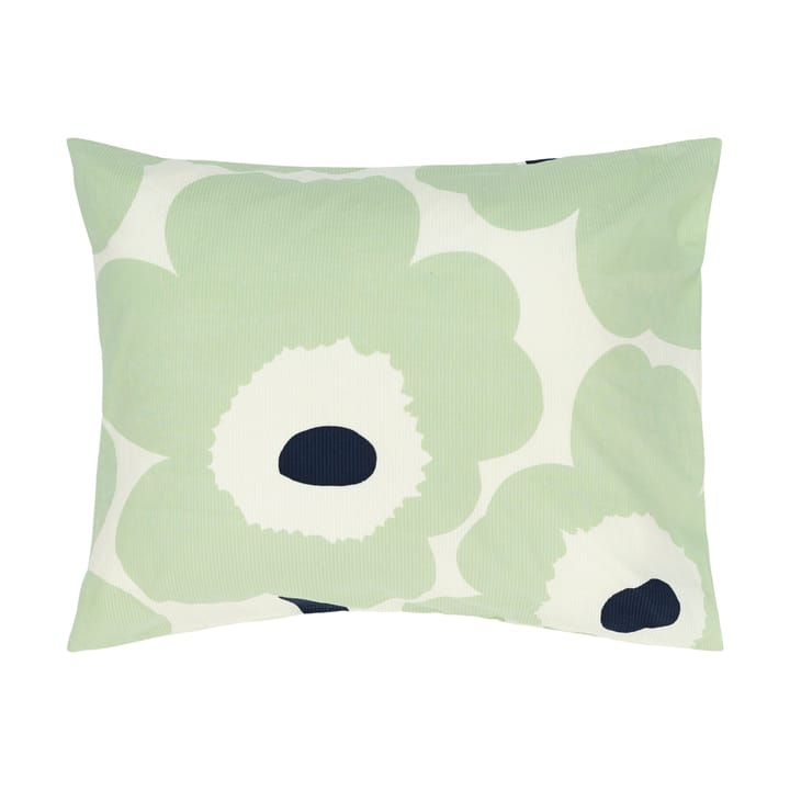 Unikko pillowcase 50x60 cm - Off white-sage-dark blue - Marimekko