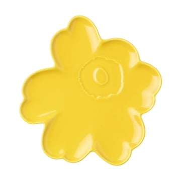 Unikko saucer 20 cm Spring yellow