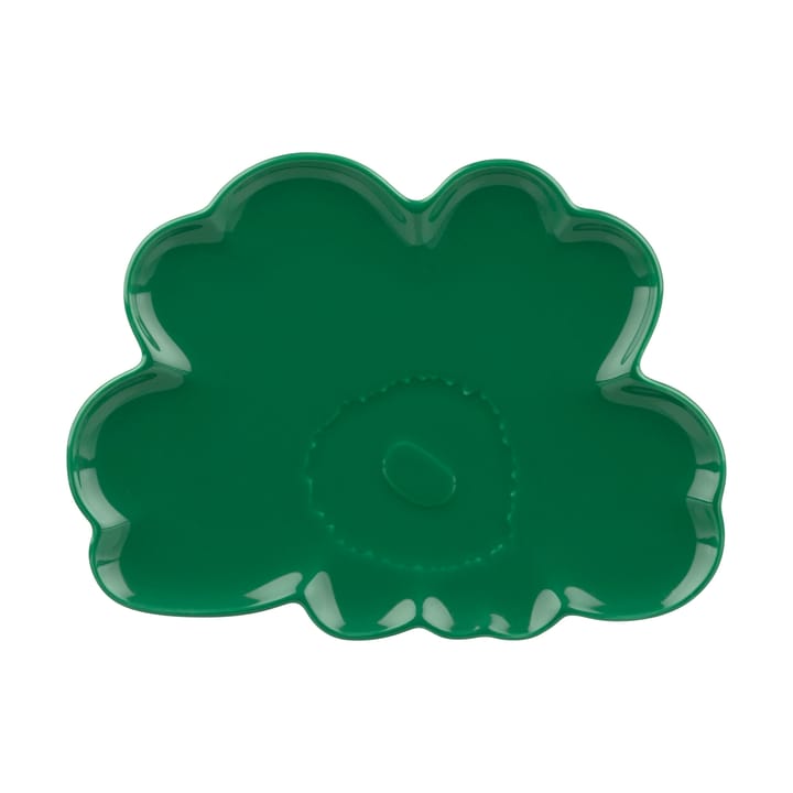 Unikko shape plate 19 cm - Green - Marimekko