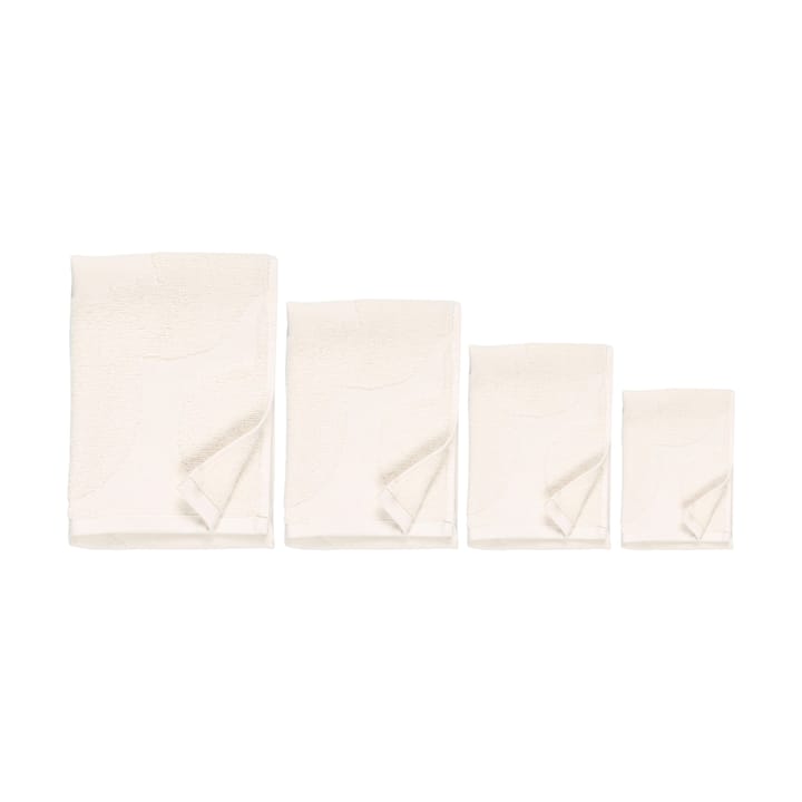 Unikko Solid Towel Set 4 Pieces - Ecru - Marimekko