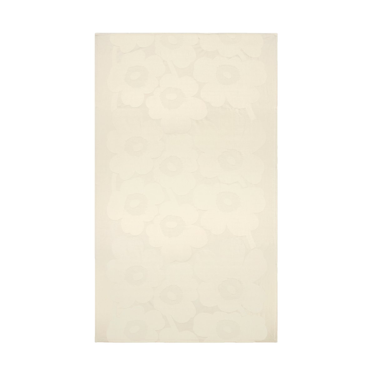 Marimekko Unikko tablecloth 140x250 cm White-off white