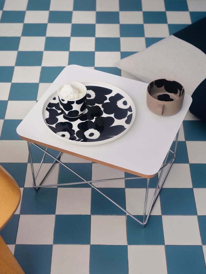 Unikko teacup 25 cl, Terra-dark blue Marimekko