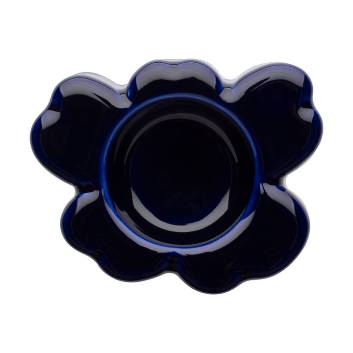 Unikko tealight holder 3x10 cm, Cobalt Marimekko