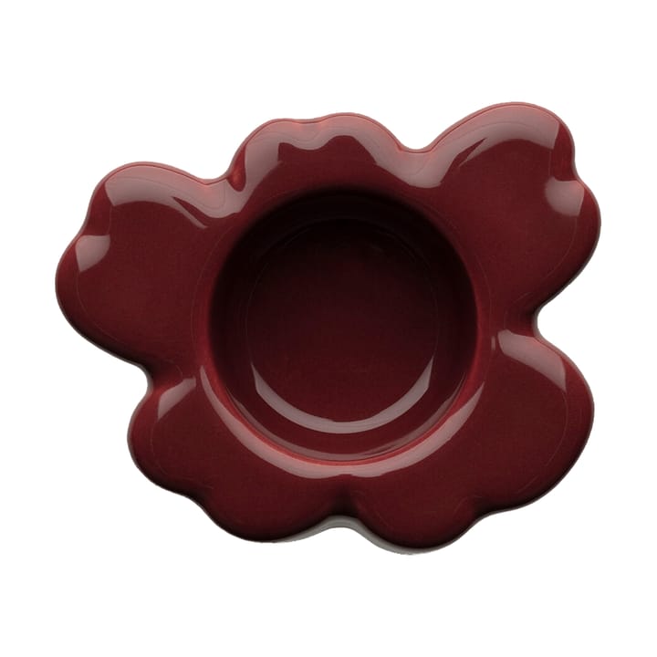 Unikko tealight holder 3x10 cm - Reddish brown - Marimekko