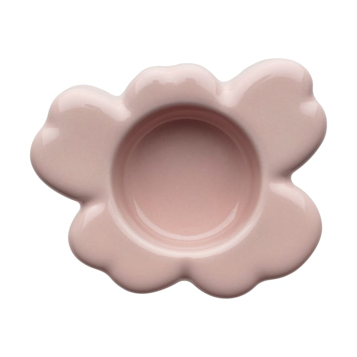 Unikko tealight holder 3x10 cm - Rosy grey - Marimekko