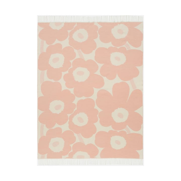 Unikko throw 130x180 cm - Pink - Marimekko