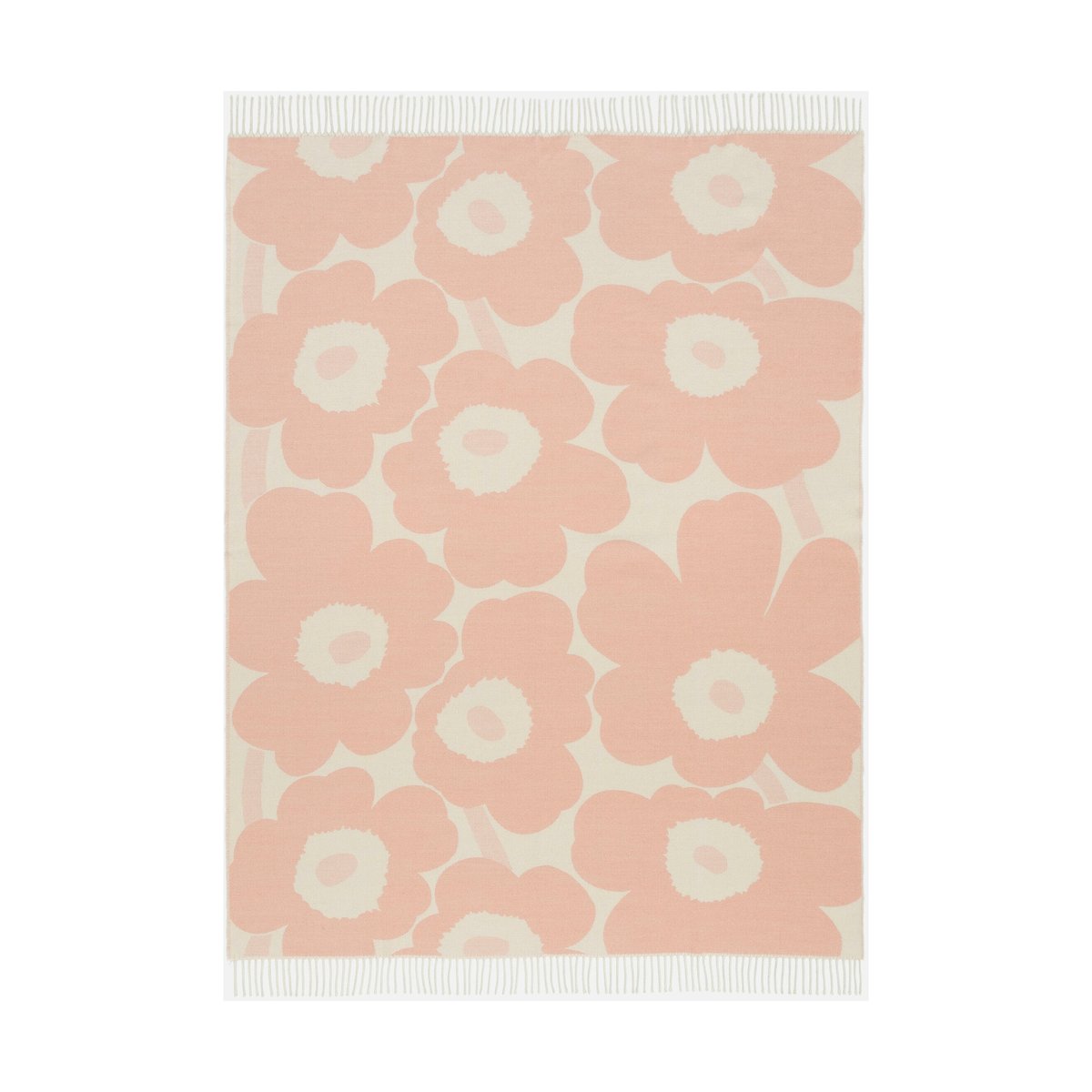 Marimekko Unikko throw 130x180 cm Pink