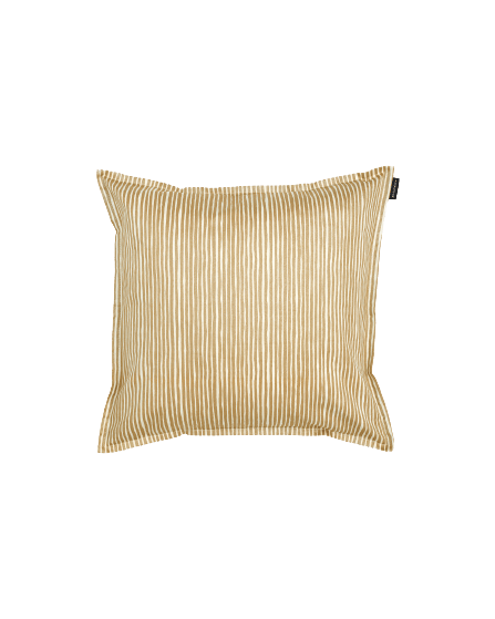 Varvunraita cushion cover 40x40 cm - Gold - Marimekko