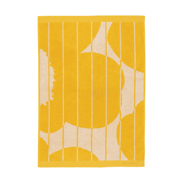 Vesi Unikko hand towel 50x70 cm - Spring yellow-ecru - Marimekko