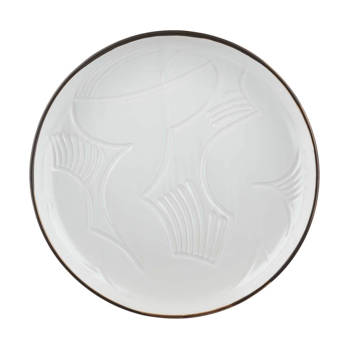 Marimekko Vildmo plate Ø32 cm Terra-white