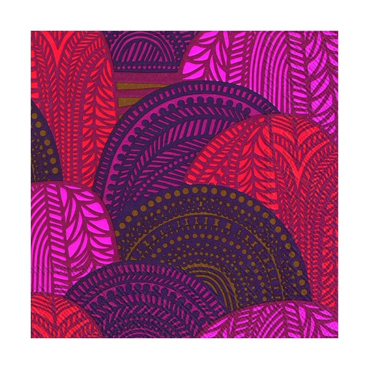 Vuorilaakso napkin 33x33 cm 20-pack - Red - Marimekko