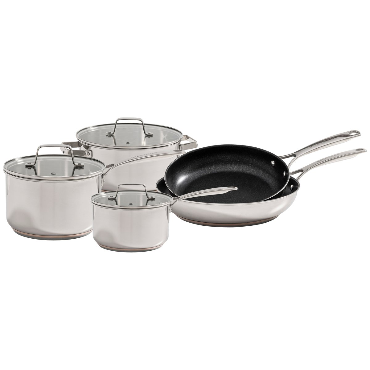 Markus Aujalay Markus Exclusive stew- & saucepan set 8 pieces