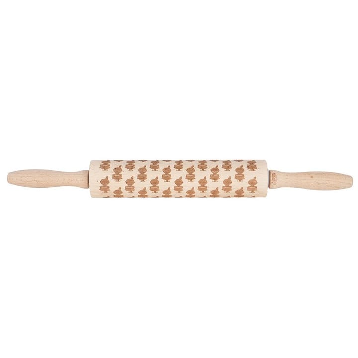 I bake Pastel rolling pin - White-pink - Martinex