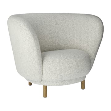 Dandy armchair - Oak-Cocoa rum 007 - Massproductions