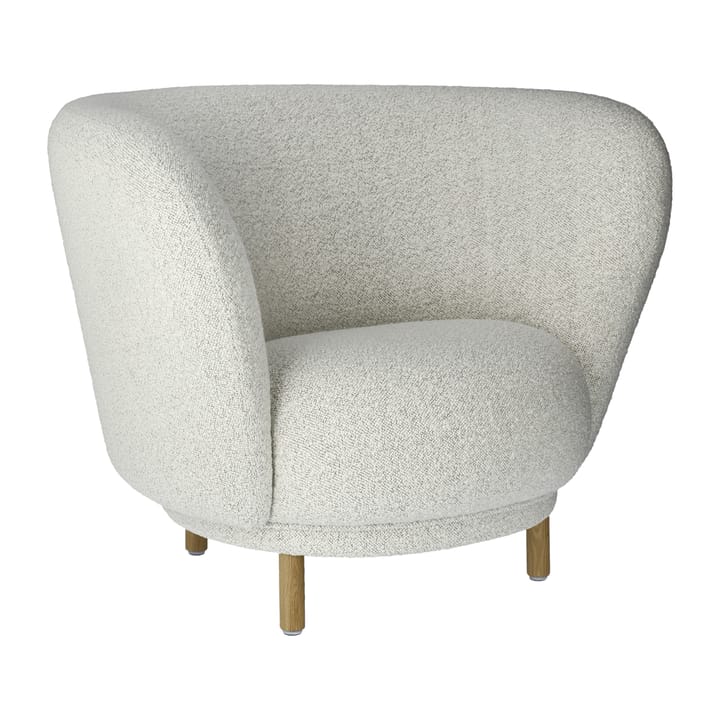 Dandy armchair, Oak-Cocoa rum 007 Massproductions